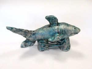 Sculpture de requin