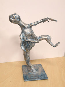 Statuette en plâtre