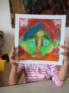 Dessiner avec les enfants à l'hôpital