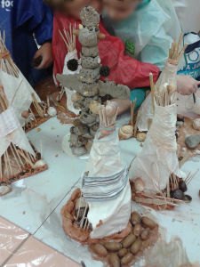 Créer des maquettes de villages indiens