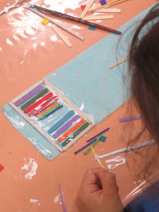 Atelier créatif à la maternelle