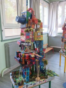 Ville verticale imaginaire