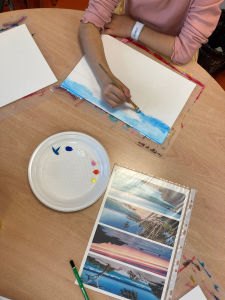 Activités artistiques avec les enfants hospitalisés