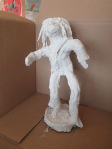 Sculpture réalisée par un enfant