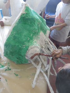 Atelier peinture avec les enfants
