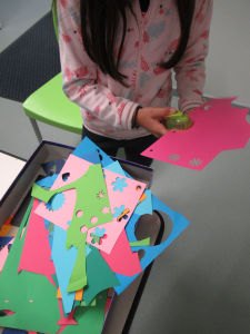 Créer avec du papier de couleur