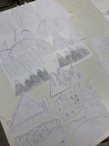 Dessins de montagnes