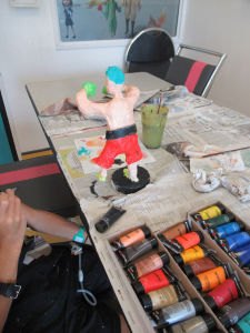 Atelier artistique avec les enfants