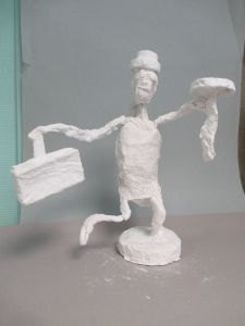 Sculpture à la maternelle