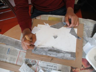 Atelier créatif avec les enfants