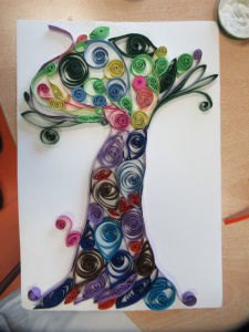 Arbre en Quilling