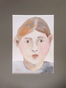 L'autoportrait peint Maïssa