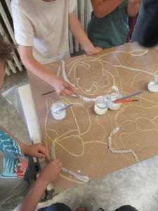 Projet artistique en collaboration avec les enfants