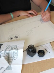 Ateliers créatifs auprès des enfants