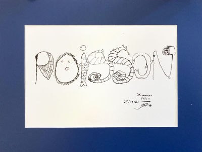 Le mot POISSON illustré par Marouane