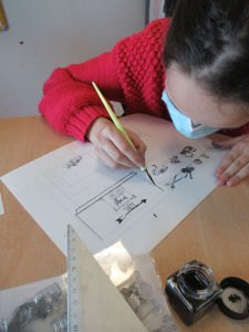 Atelier de dessin avec les enfants