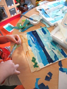 Ateliers artistiques avec les enfants hospitalisés