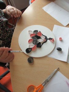 Atelier créatif avec les enfants à l'hôpital