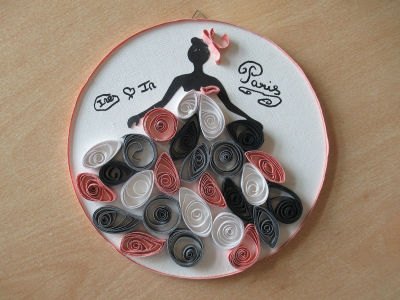 Le tableau en Quilling d'Inès