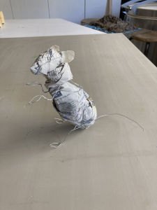 La base pour modeler une souris