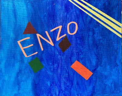Le tableau de Enzo 13 ans