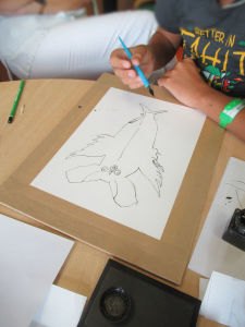 Ateliers artistiques avec les enfants