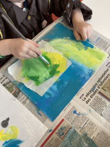 Atelier créatif avec les enfants