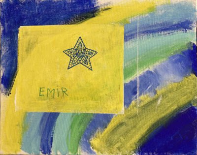 Le tableau d'Emir 8 ans