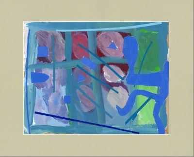 Peinture réalisée par un enfant de CE1/CE2