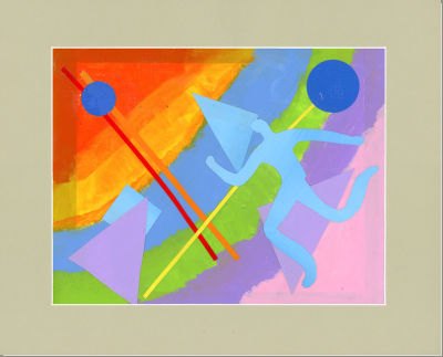 Peinture découpage et collage