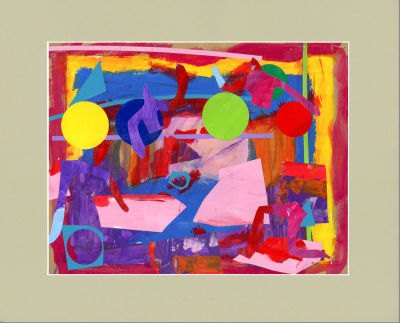 Tableau réalisé par un enfant de maternelle