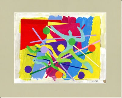 Collage réalisé par un enfant