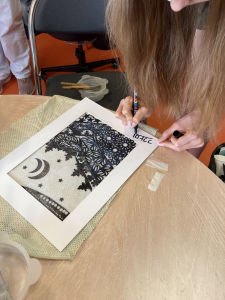 La signature de l'oeuvre