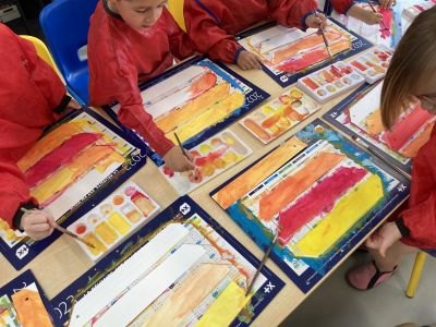 Le cercle chromatique à l'école maternelle