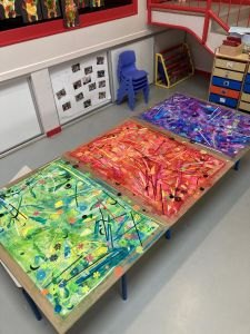 Les 3 tableaux finis