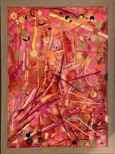 Le tableau des couleurs autour du orange