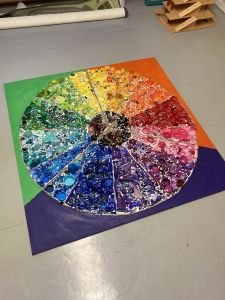 Le cercle après assemblage