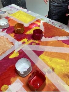 Créer des contrastes en dégradant au blanc