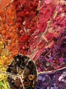 Les couleurs chaudes du cercle chromatique
