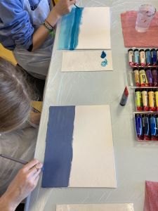 Peinture des fonds