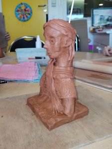 La sculpture de Louison