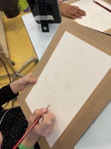 Dessin au crayon