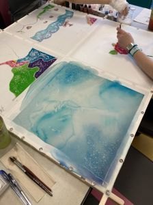 Jeux de nuances avec de l'eau
