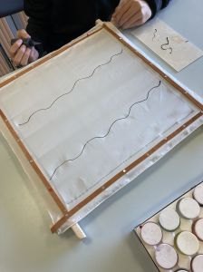 Dessin libre à la Gutta noire