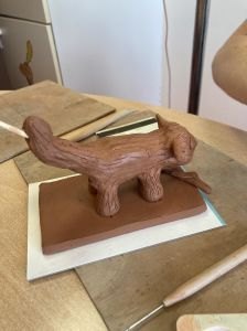 Atelier modelage avec les enfants hospitalisés