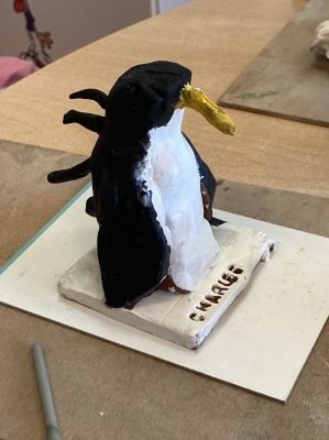 La statuette de Charles est terminée