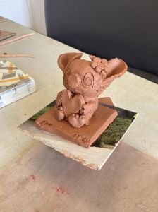 Stitch avec son coeur