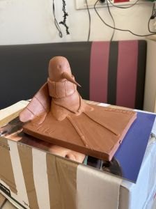 La sculpture de Liam