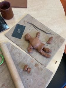 Petit personnage en argile