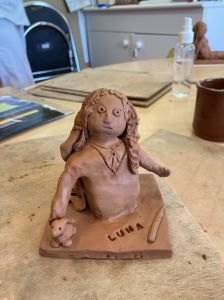 Luna Lovegood modelée par Lillwenn